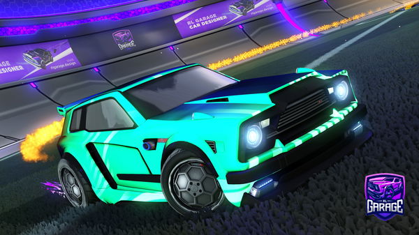 A Rocket League car design from Atherhaze