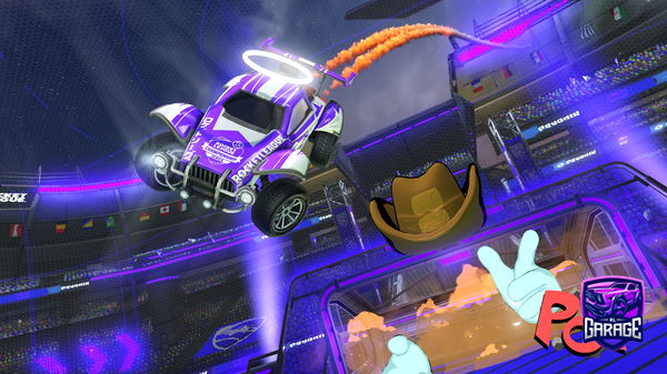 A Rocket League car design from Sonic_RL