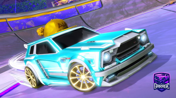 A Rocket League car design from TMONEYWAY