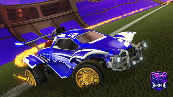 A Rocket League car design from Lawrencearyam13