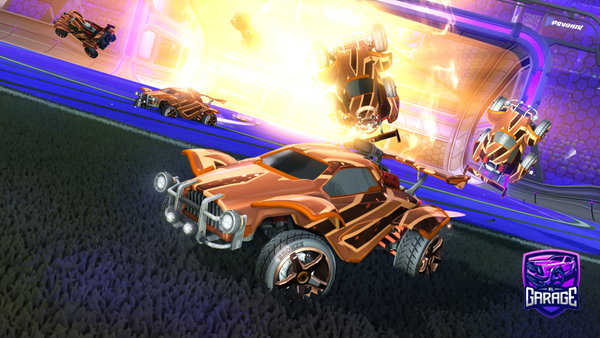 A Rocket League car design from OGtyler79