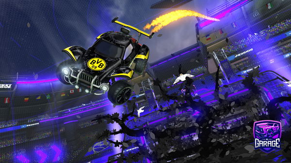 A Rocket League car design from imnotmid