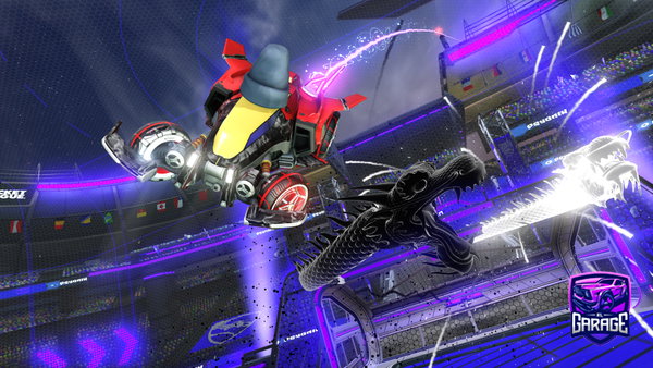 A Rocket League car design from KingShadow540