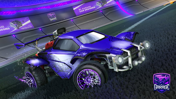 A Rocket League car design from prohan