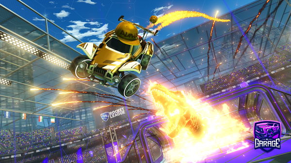 A Rocket League car design from Battlebolt28