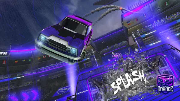 A Rocket League car design from Cyber8000