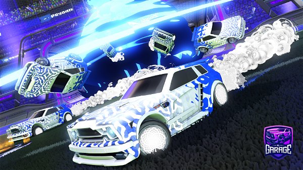 A Rocket League car design from SexyHippo