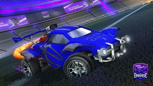 A Rocket League car design from Itz_3omar