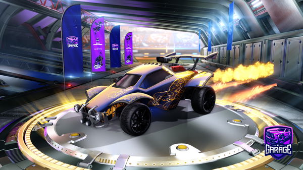 A Rocket League car design from Vandalinho