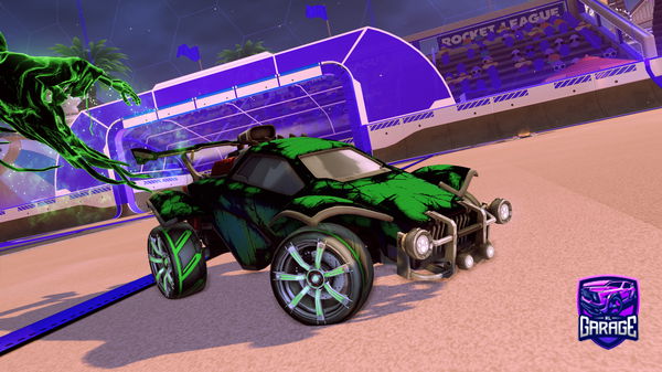 A Rocket League car design from Mdoggerrrrr