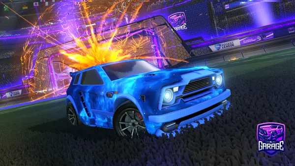 A Rocket League car design from ExTa7z