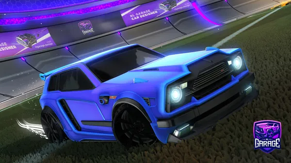 A Rocket League car design from leonprimer