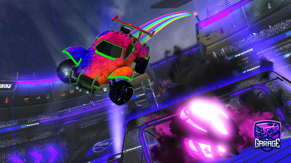 A Rocket League car design from PewPewGamer64