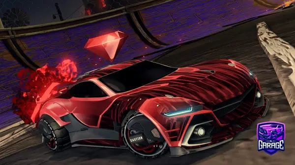 A Rocket League car design from ztune