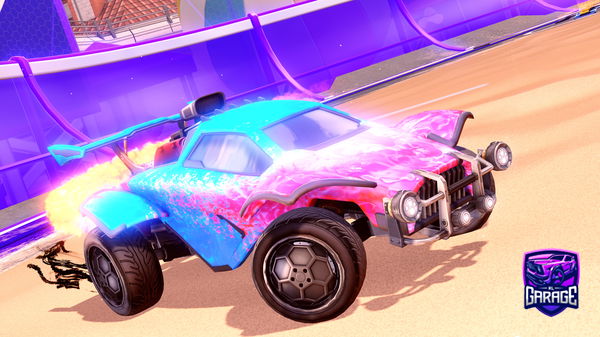 A Rocket League car design from Llama15