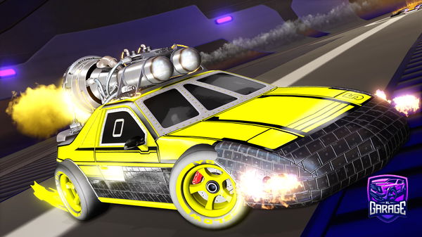 A Rocket League car design from VincillaPepsi