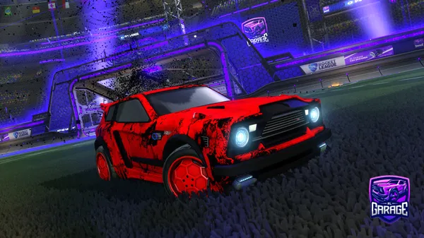 A Rocket League car design from Melfrikandel2