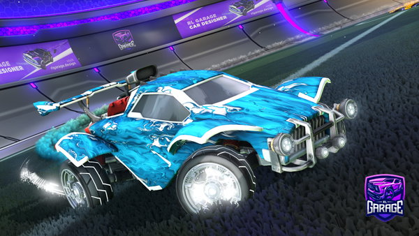 A Rocket League car design from Tiger_Seb271210
