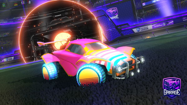 A Rocket League car design from dylantmyers