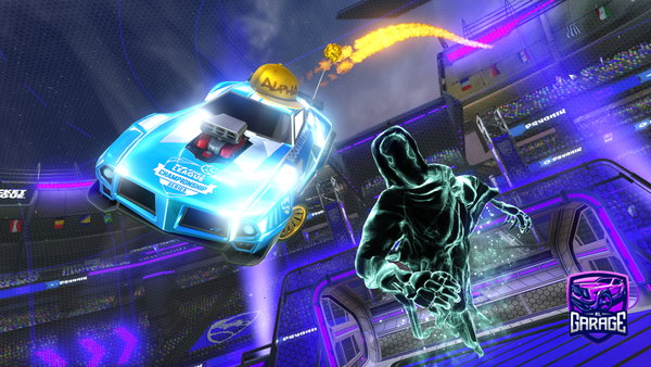 A Rocket League car design from VERGIRHLM2