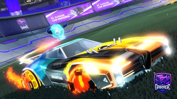 A Rocket League car design from Warrior11