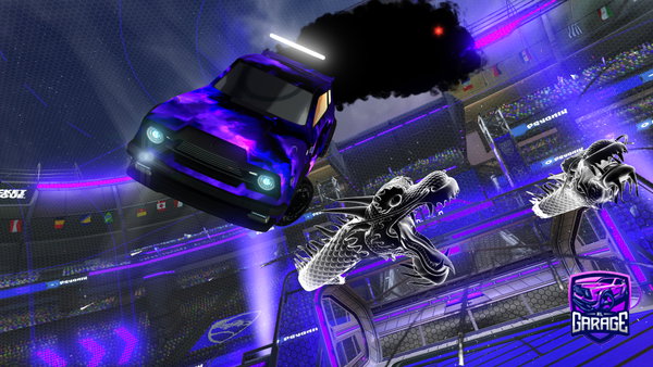A Rocket League car design from PeteyE