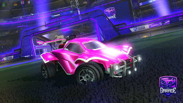 A Rocket League car design from quandarius