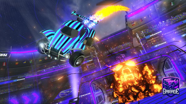 A Rocket League car design from crazyNASCAR123