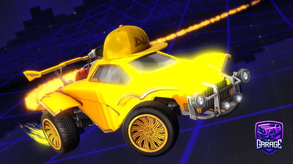 A Rocket League car design from Benny1848