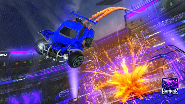 A Rocket League car design from tomkokotuha