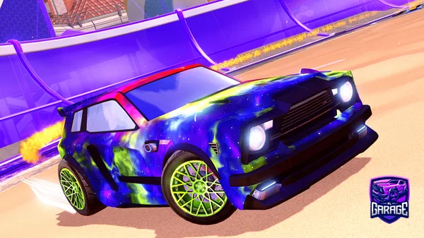 A Rocket League car design from maxencioRL