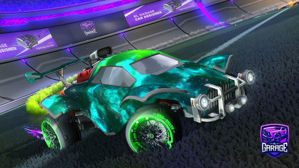 A Rocket League car design from PrimeKay664