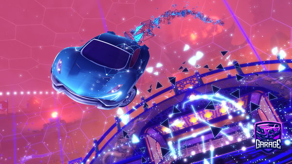 A Rocket League car design from shiranko