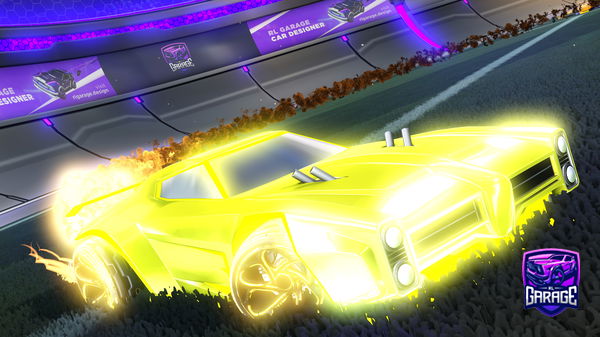 A Rocket League car design from strykerredbull11