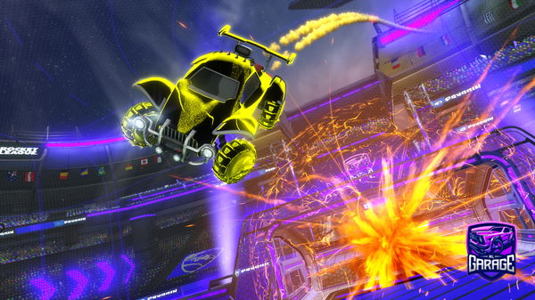 A Rocket League car design from Pointlessname