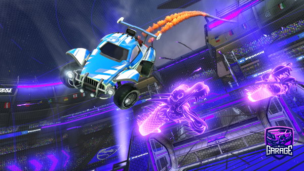 A Rocket League car design from savllet