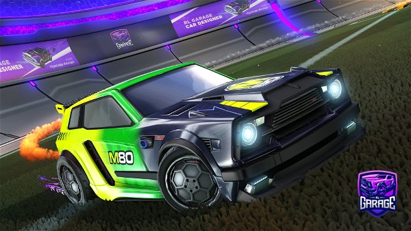 A Rocket League car design from Wintage