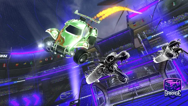 A Rocket League car design from h2ockay