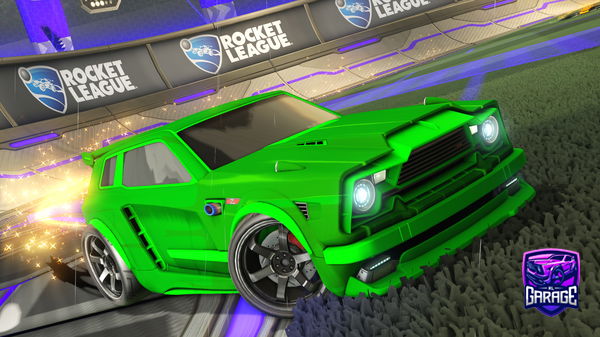 A Rocket League car design from Magicalchine783