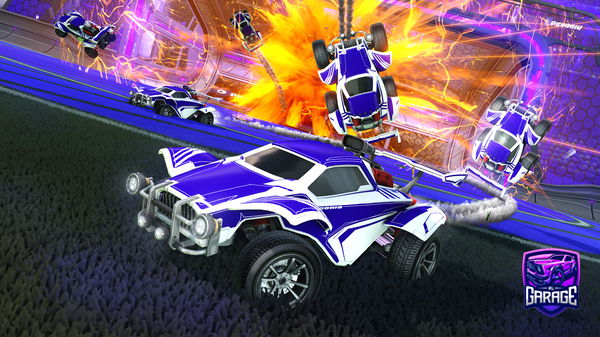 A Rocket League car design from qritz