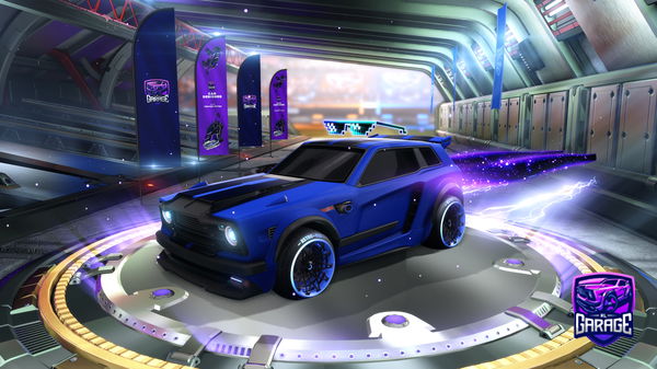 A Rocket League car design from Poshlady