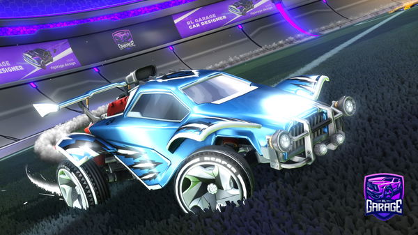 A Rocket League car design from Arkanoid727_