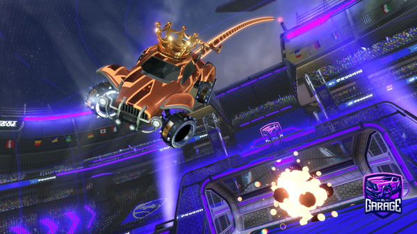 A Rocket League car design from RyanCfrone