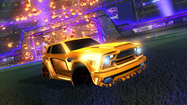 A Rocket League car design from BigQuoty