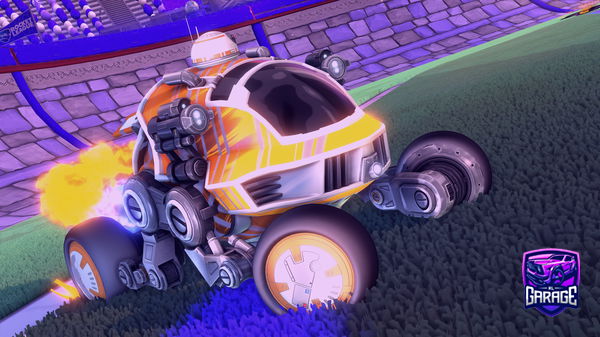 A Rocket League car design from rosestime7