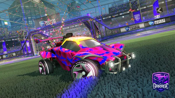 A Rocket League car design from Becanxz