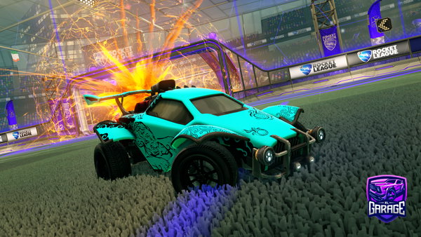 A Rocket League car design from Prisoner-567