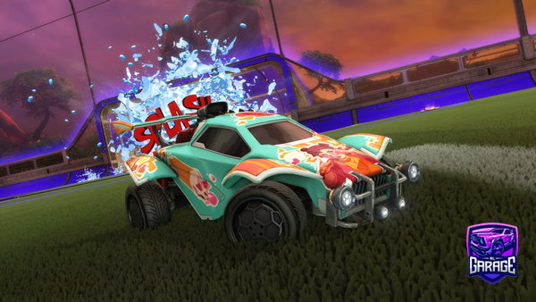 A Rocket League car design from Glodgarr