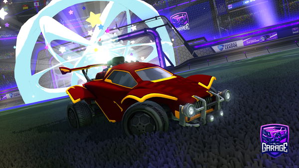 A Rocket League car design from skilledsantos__
