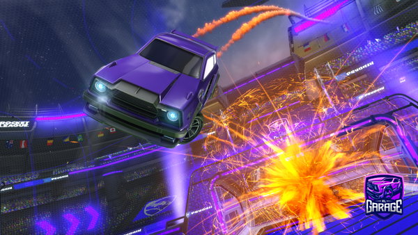 A Rocket League car design from mhndsxxx
